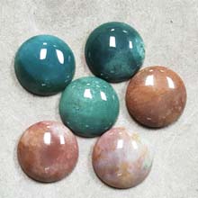 20MM ROUND CABOCHON FANCY JASPER(6PCS/BAG)